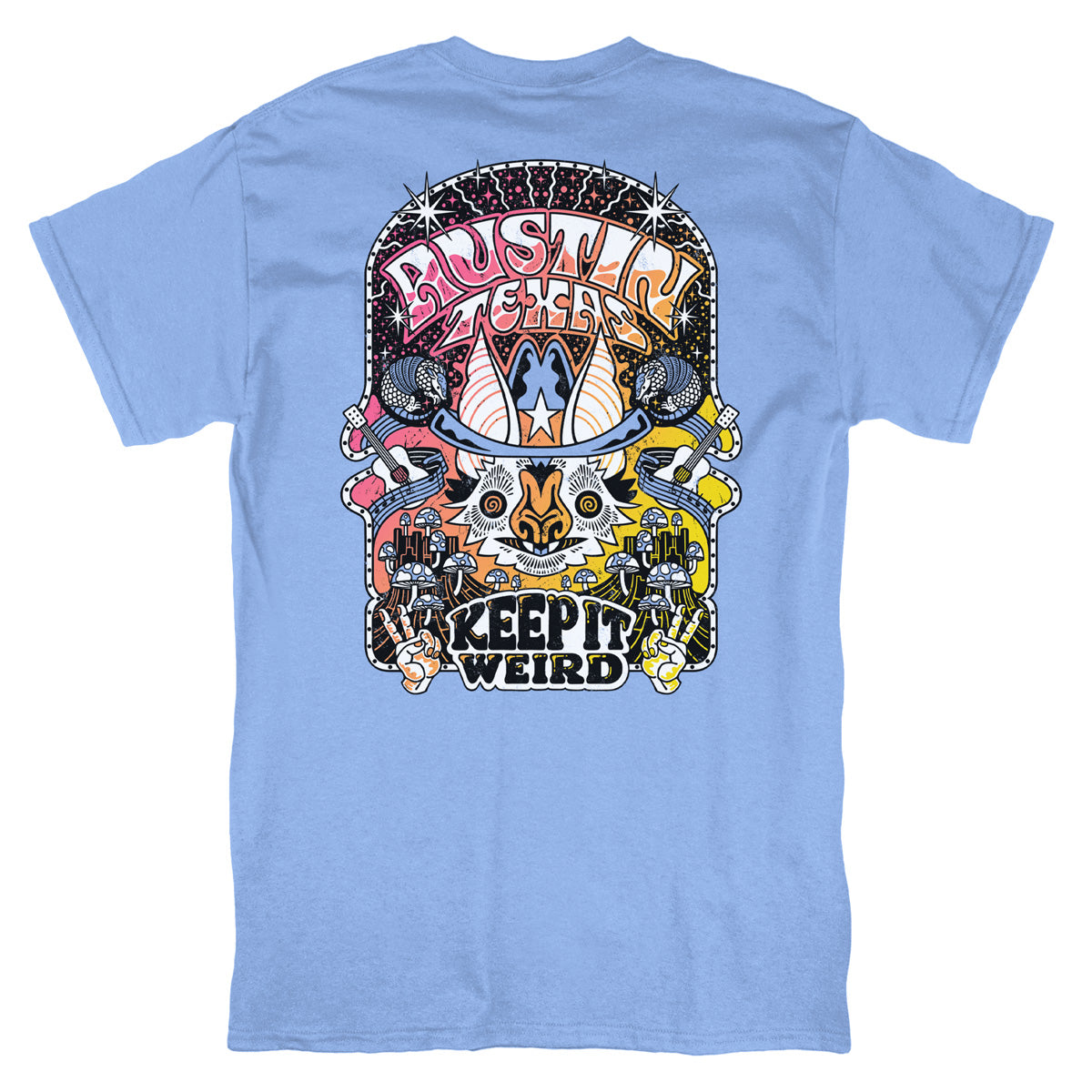 Keep It Weird Bat Tee