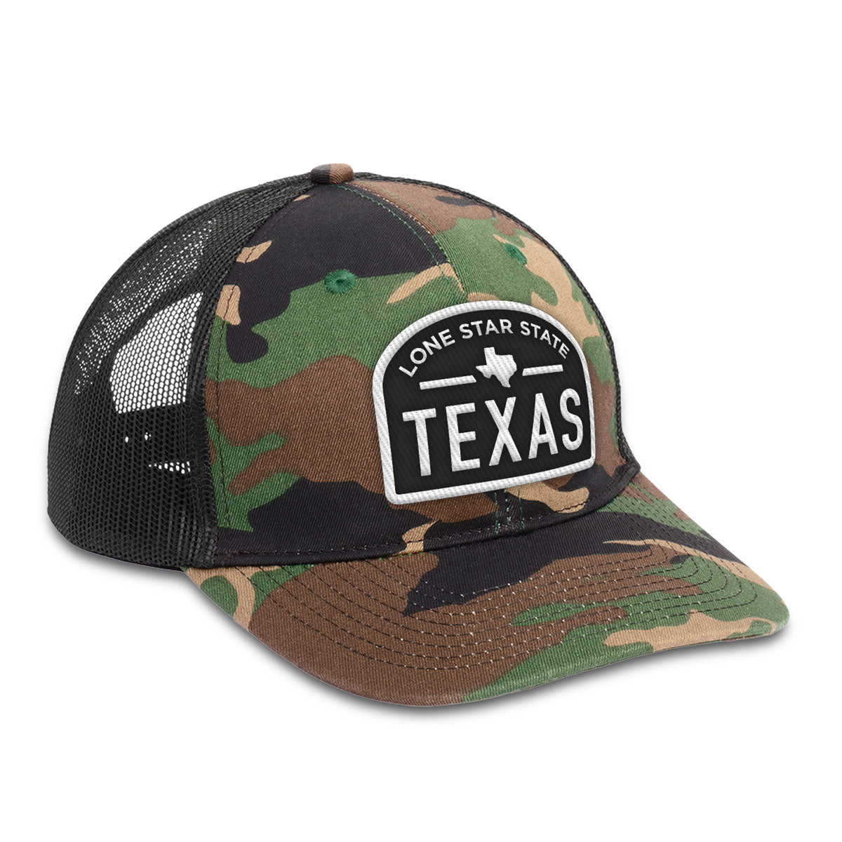 Lone Star State Camo Trucker Patch Cap