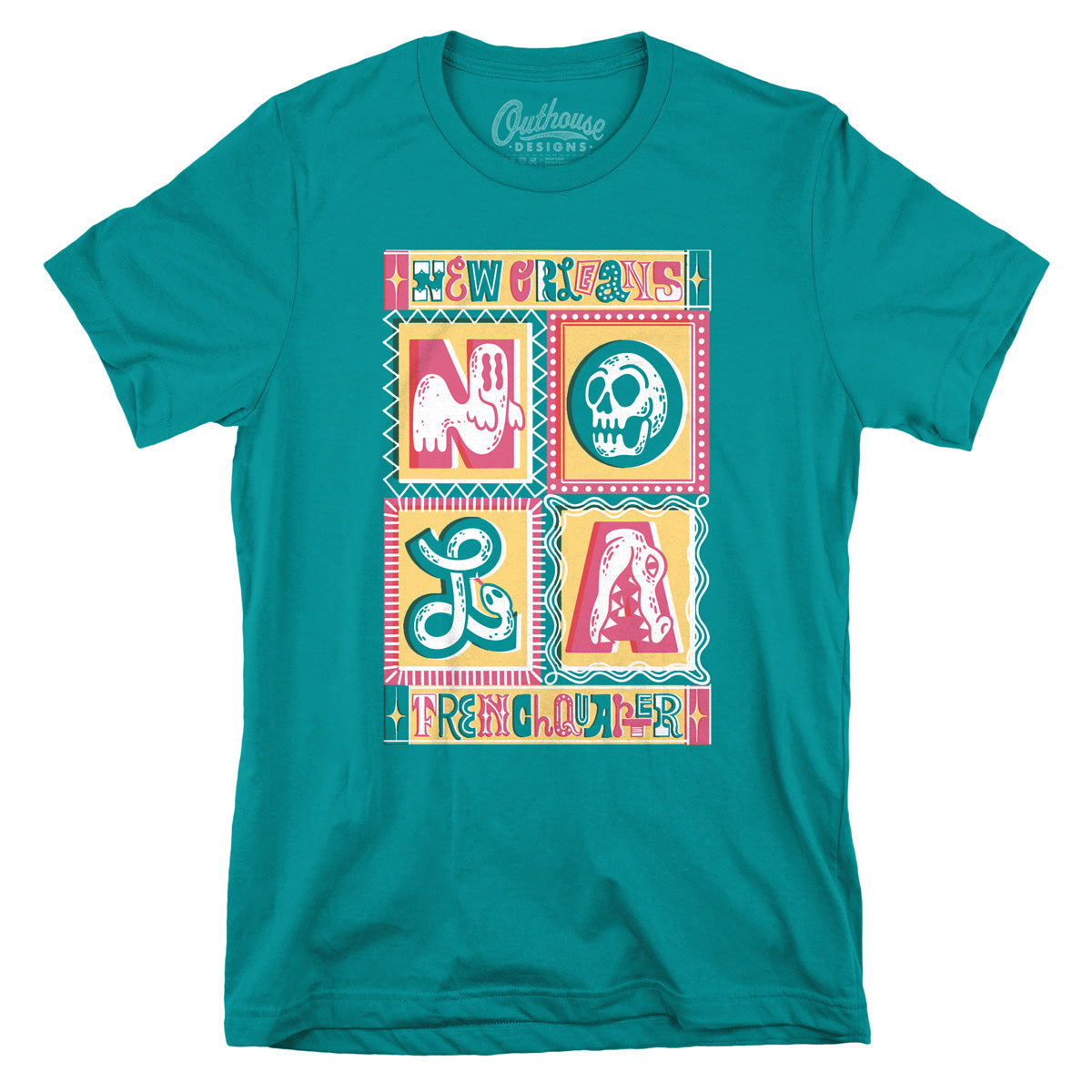 NOLA Characters Tee