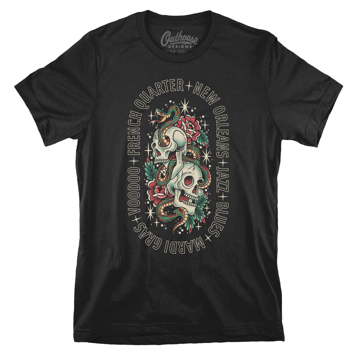 Skulls & Snakes Tee