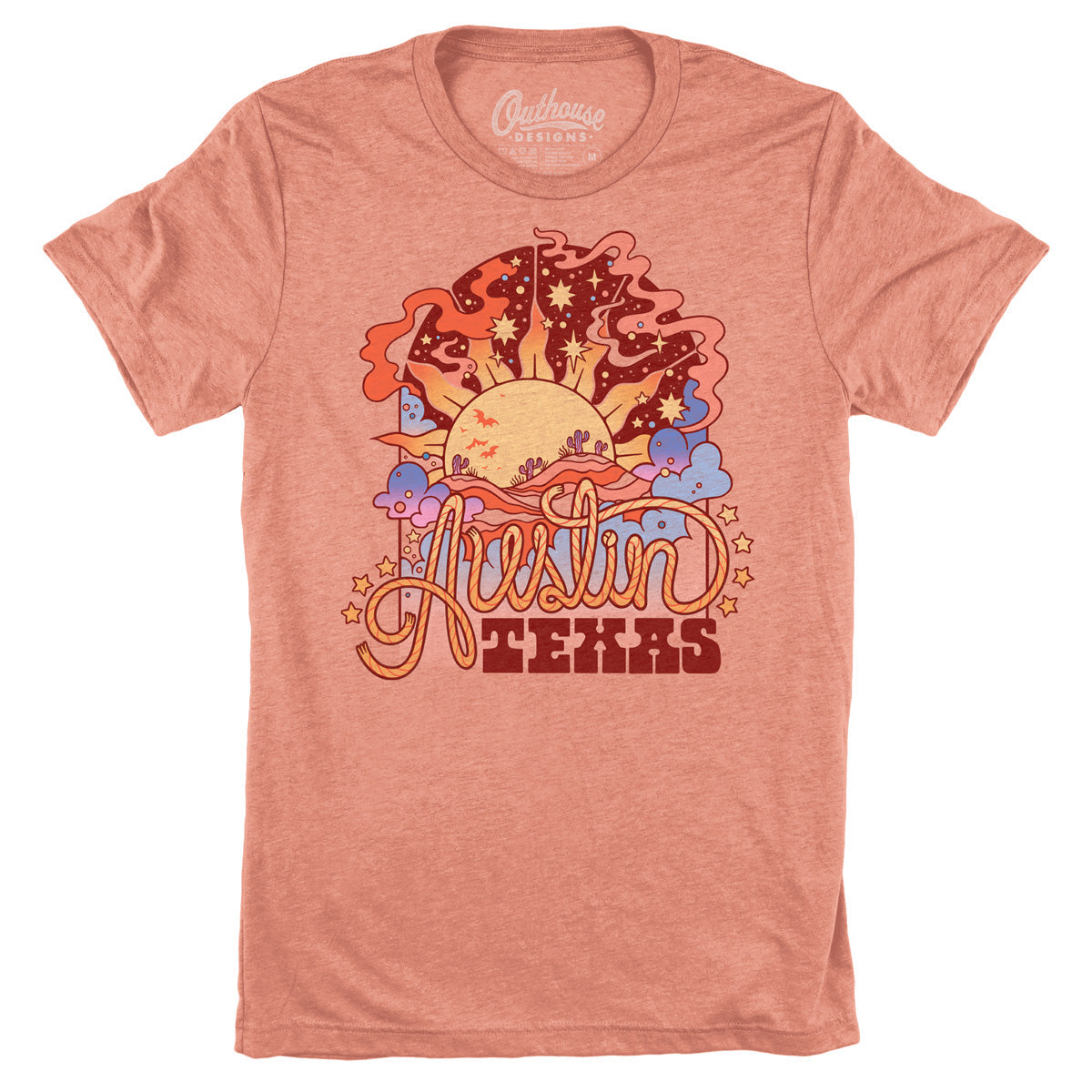 Cosmic Sunset Austin Tee