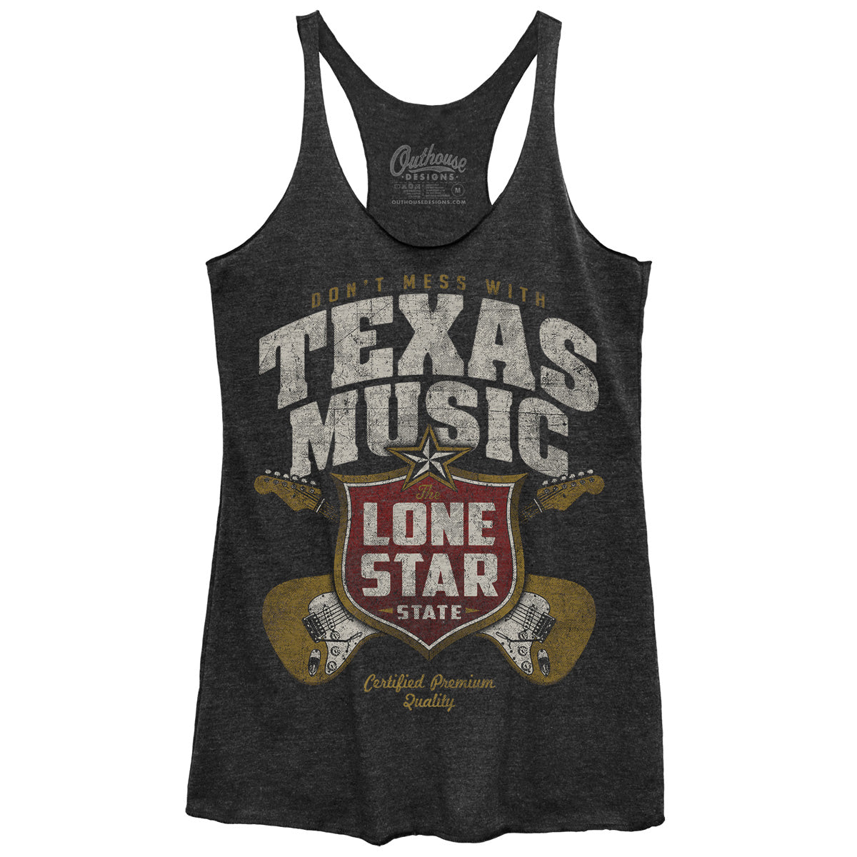 Don't Mess With Texas Music Women's Tank