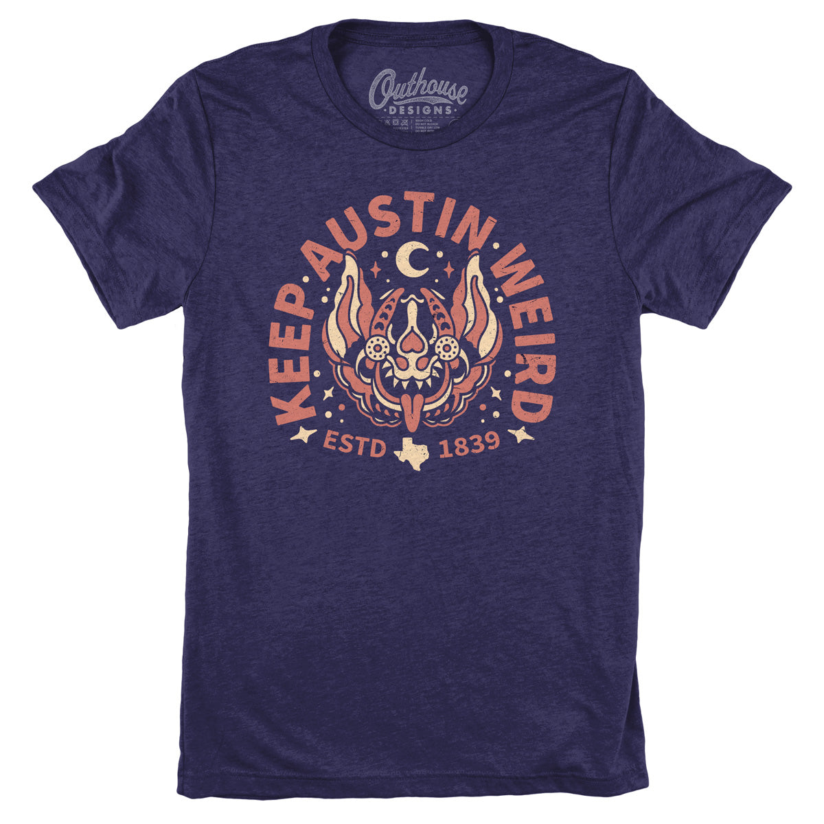 NEW "The Bad Kitty" Austin Texas Strip Club Dive Bar Men's T-Shirt - Sizes S To 3XL 7 thumbnail image