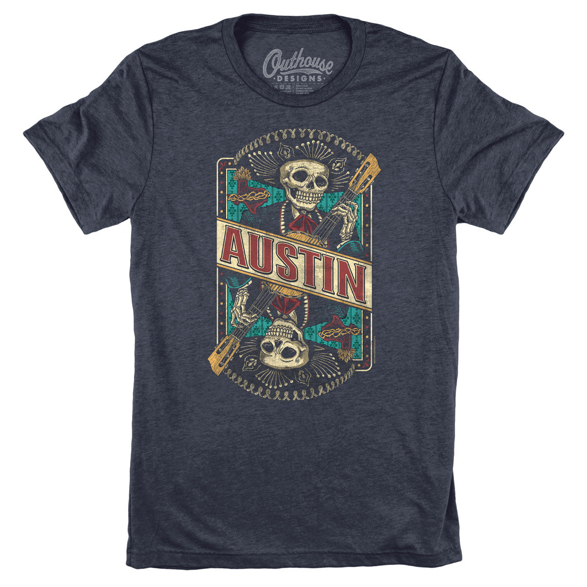 El Mariachi de la Muerto Austin Tee