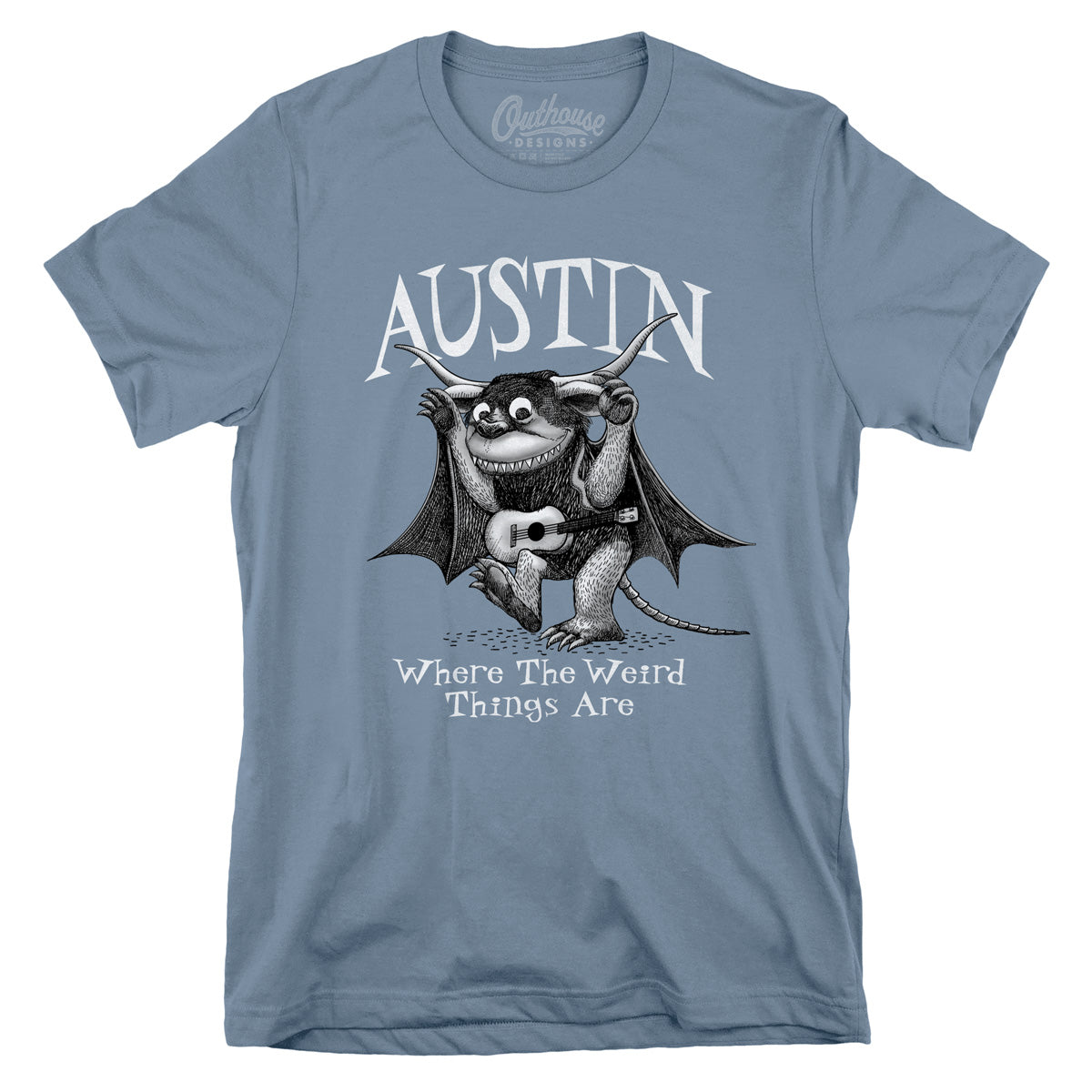 Austin Weird Things Tee