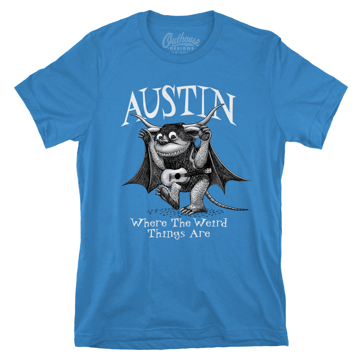 Austin Weird Things Tee