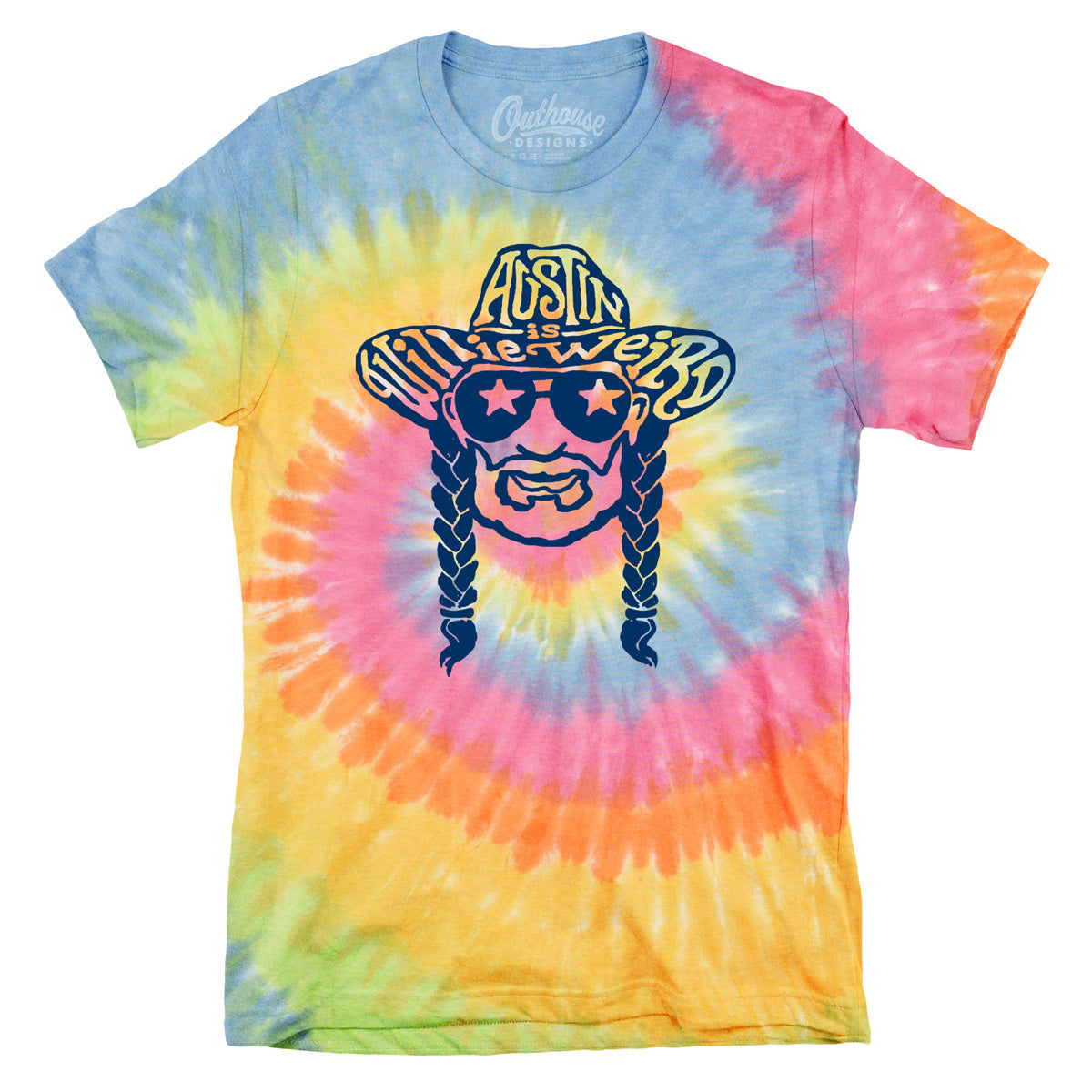 Austin is Willie Weird Tie-Dye Tee