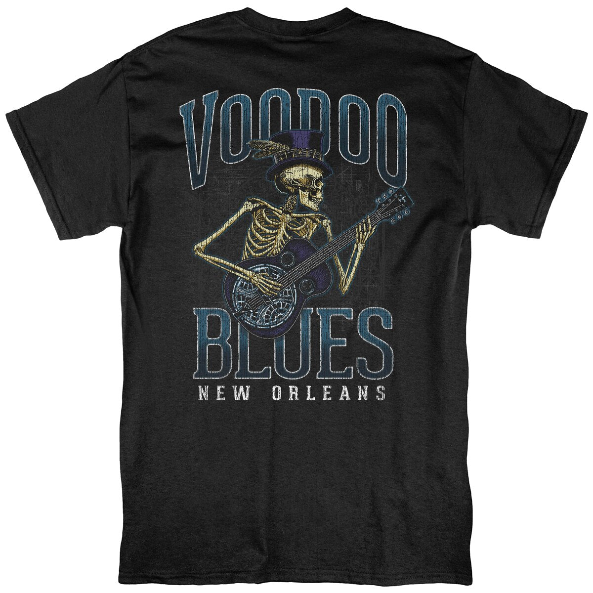 Voodoo Blues Skeleton Tee