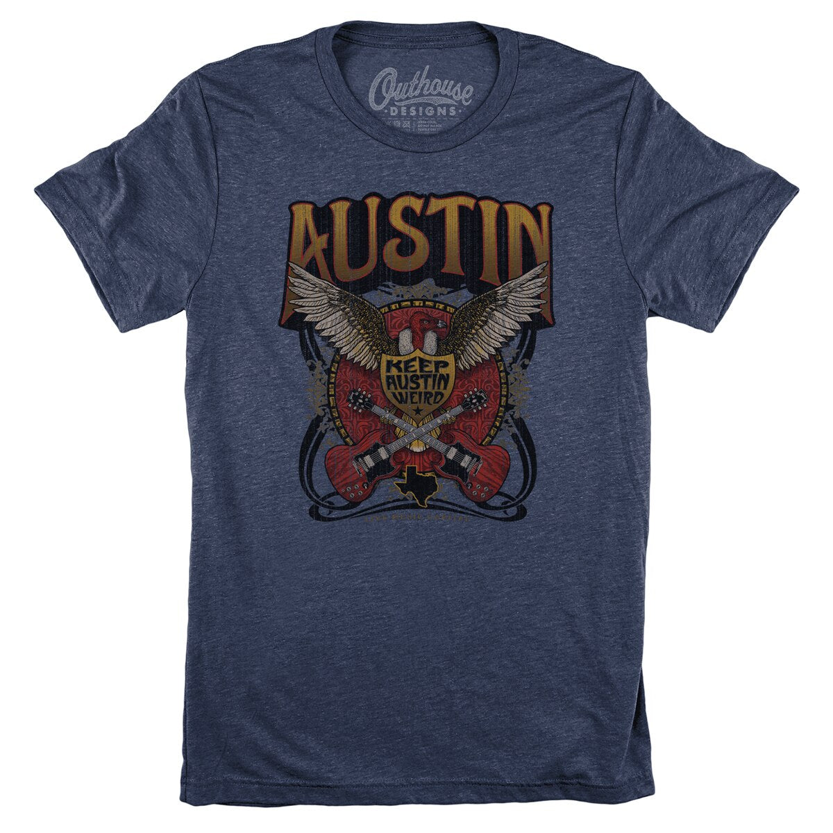 Austin Guitar Buzzard Tee