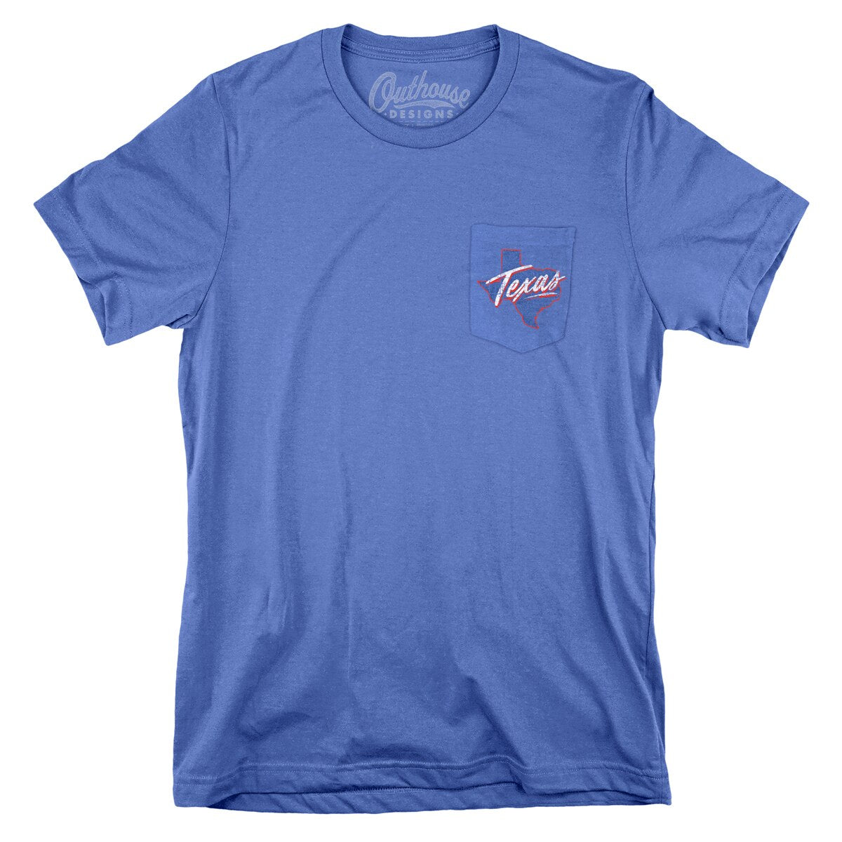 Texas Script Pocket Tee