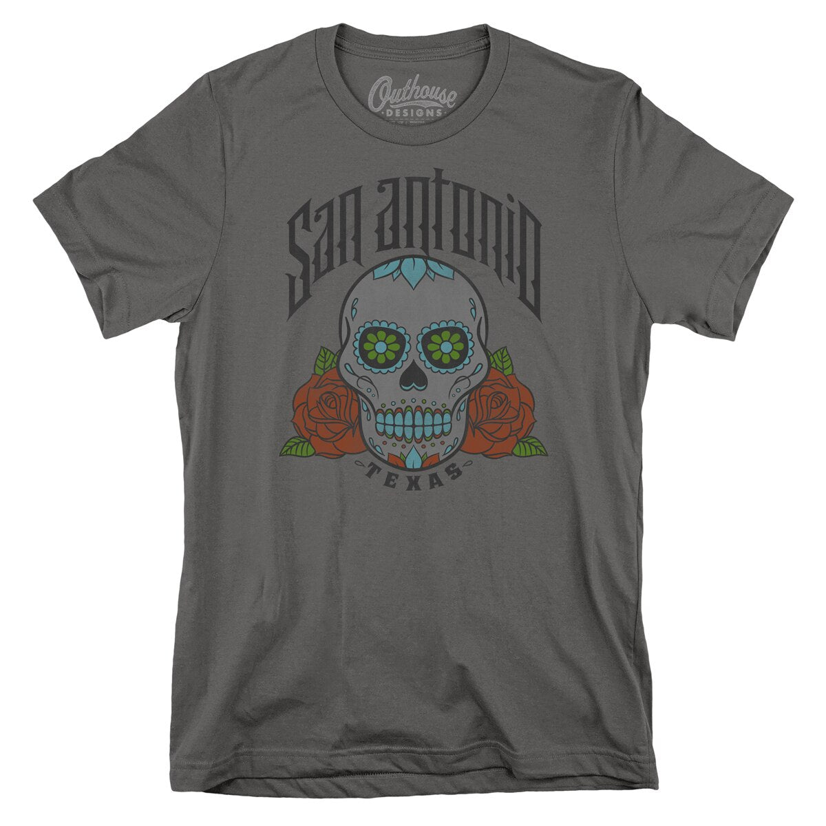 San Antonio Skull Tee