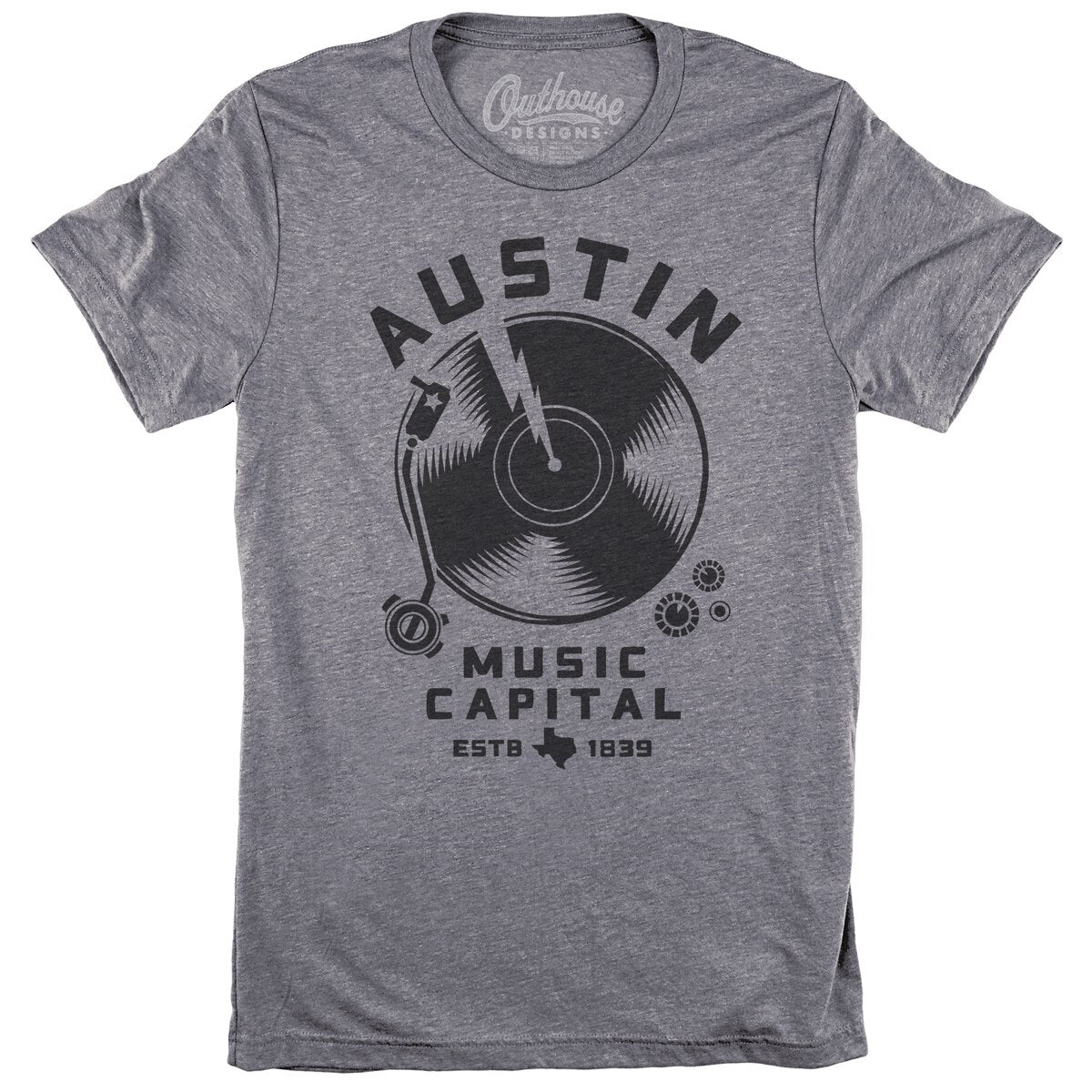 Austin Record Tee
