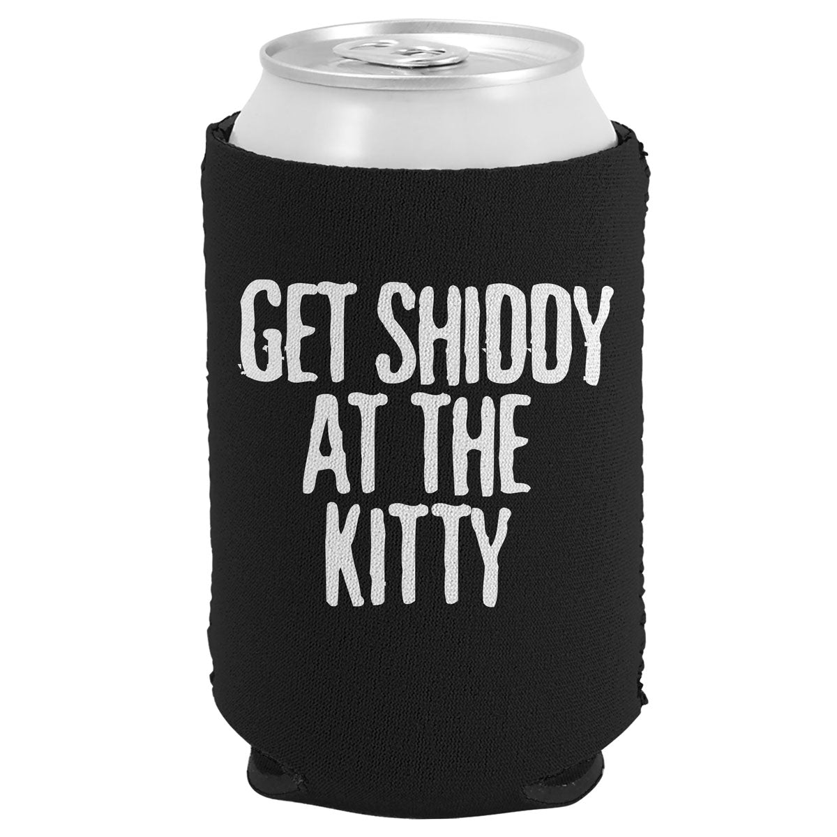 Mean Eyed Cat Get Shiddy Drink Sleeve