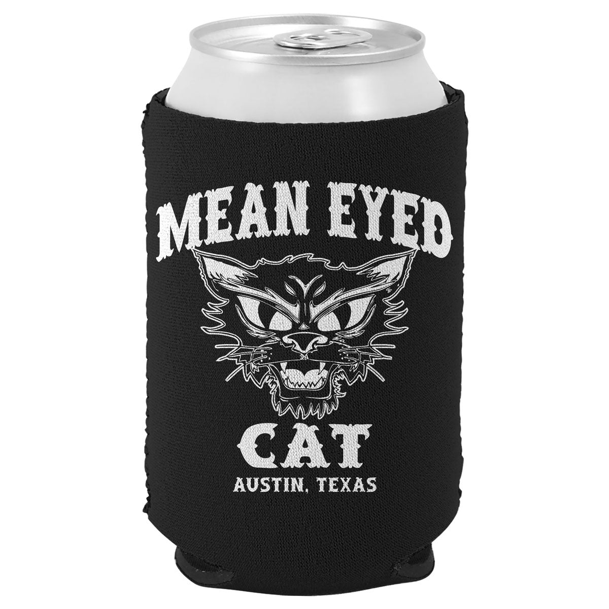 Mean Eyed Cat Get Shiddy Drink Sleeve