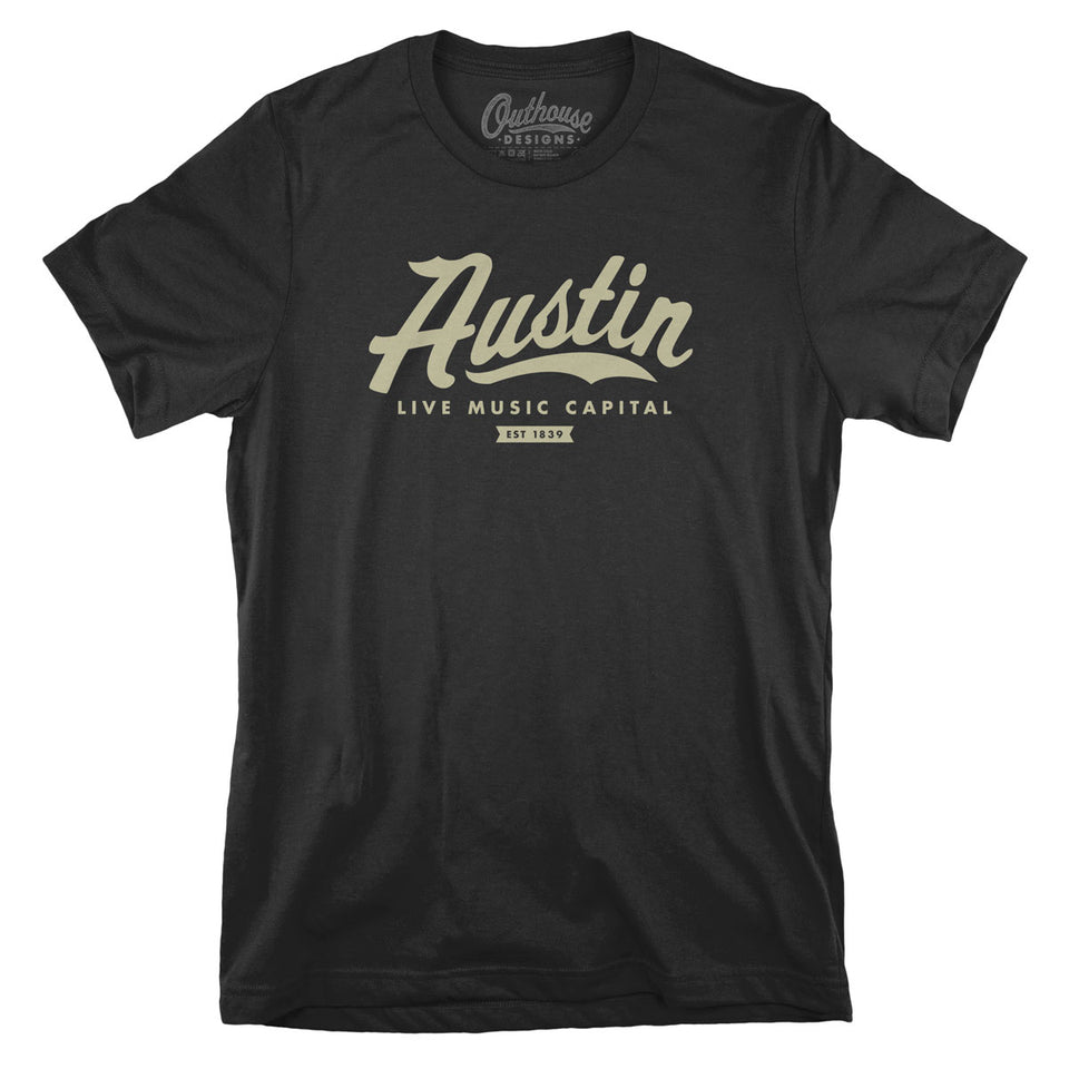 Austin Texas Script Austin Script Tee