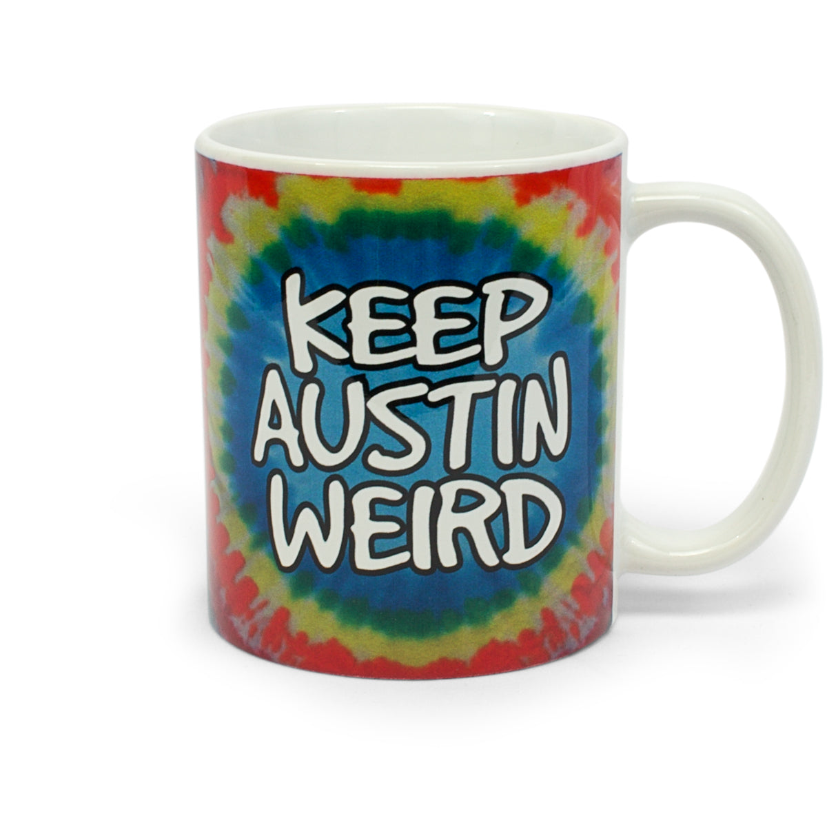 Keep Austin Weird® Tie-Dye Mug