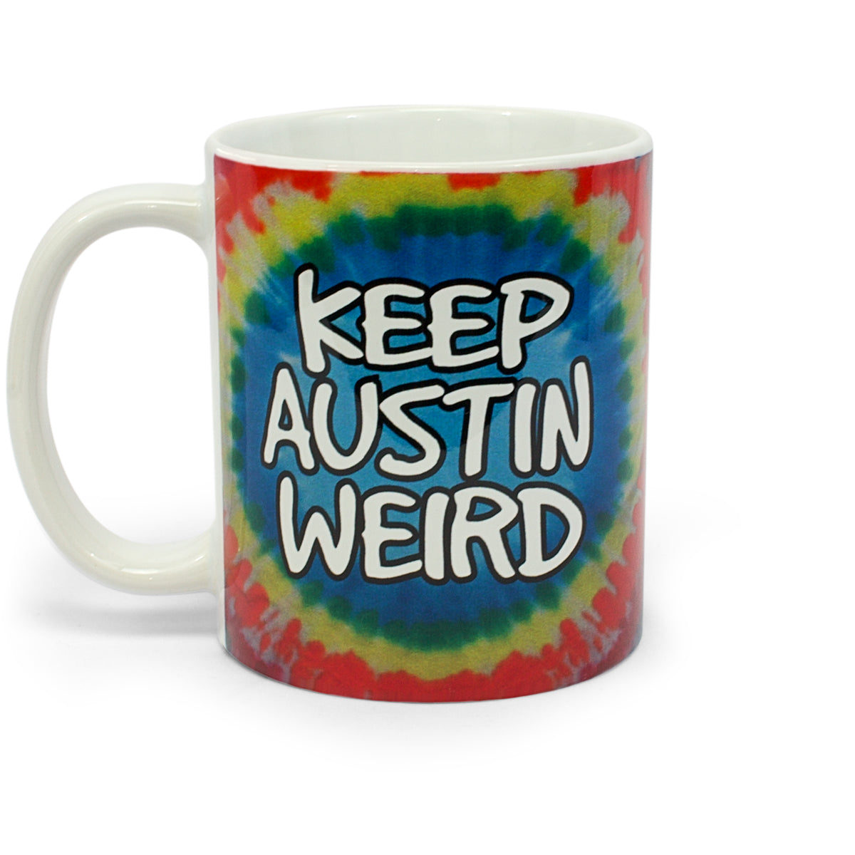 Keep Austin Weird® Tie-Dye Mug