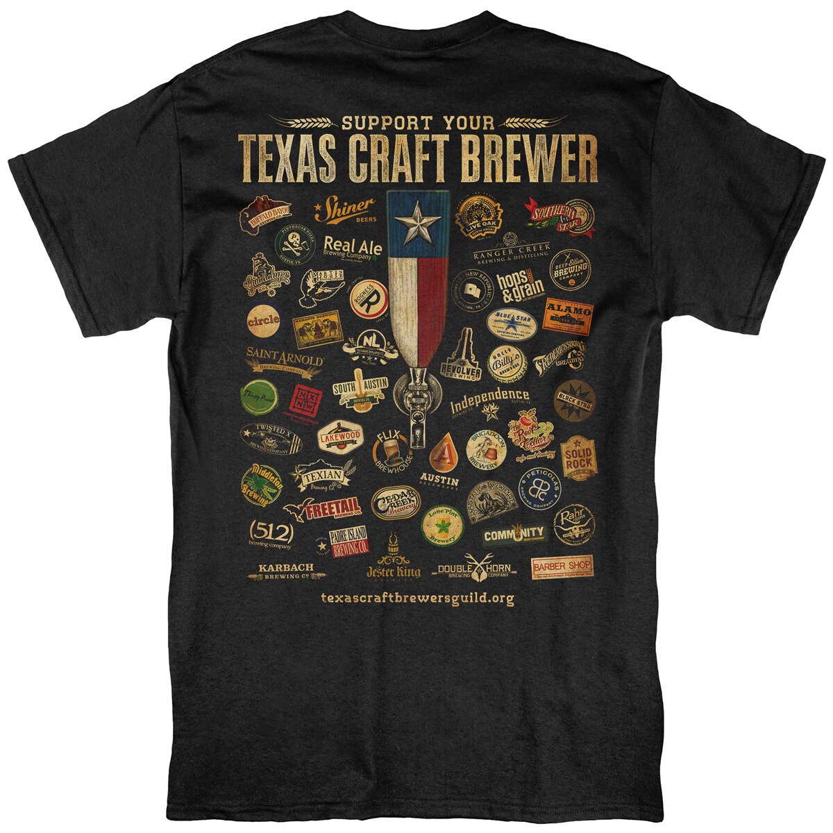 Texas Craft Beer Tee