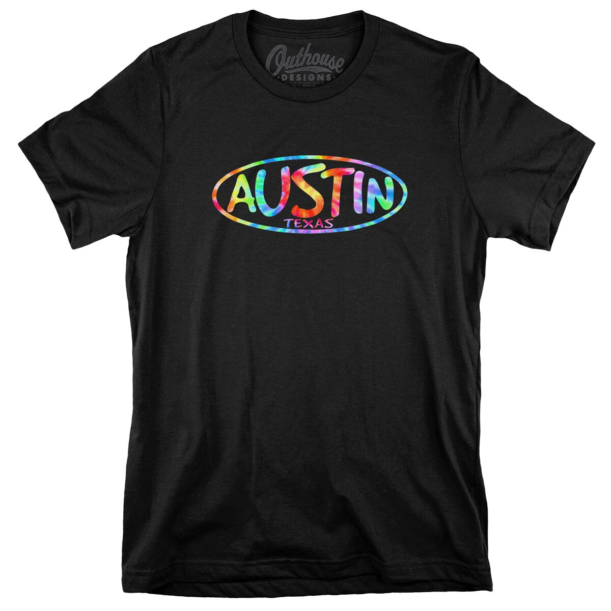 Keep Austin Weird® Tie-Dye Print Tee