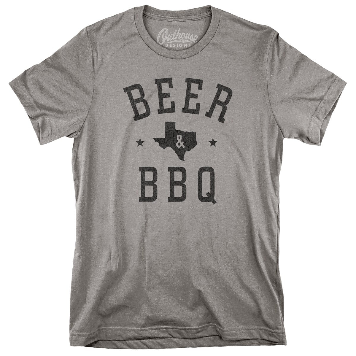 Texas Beer and BBQ Washed Tee