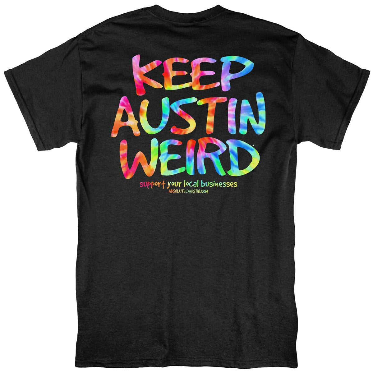 Keep Austin Weird® Tie-Dye Print Tee